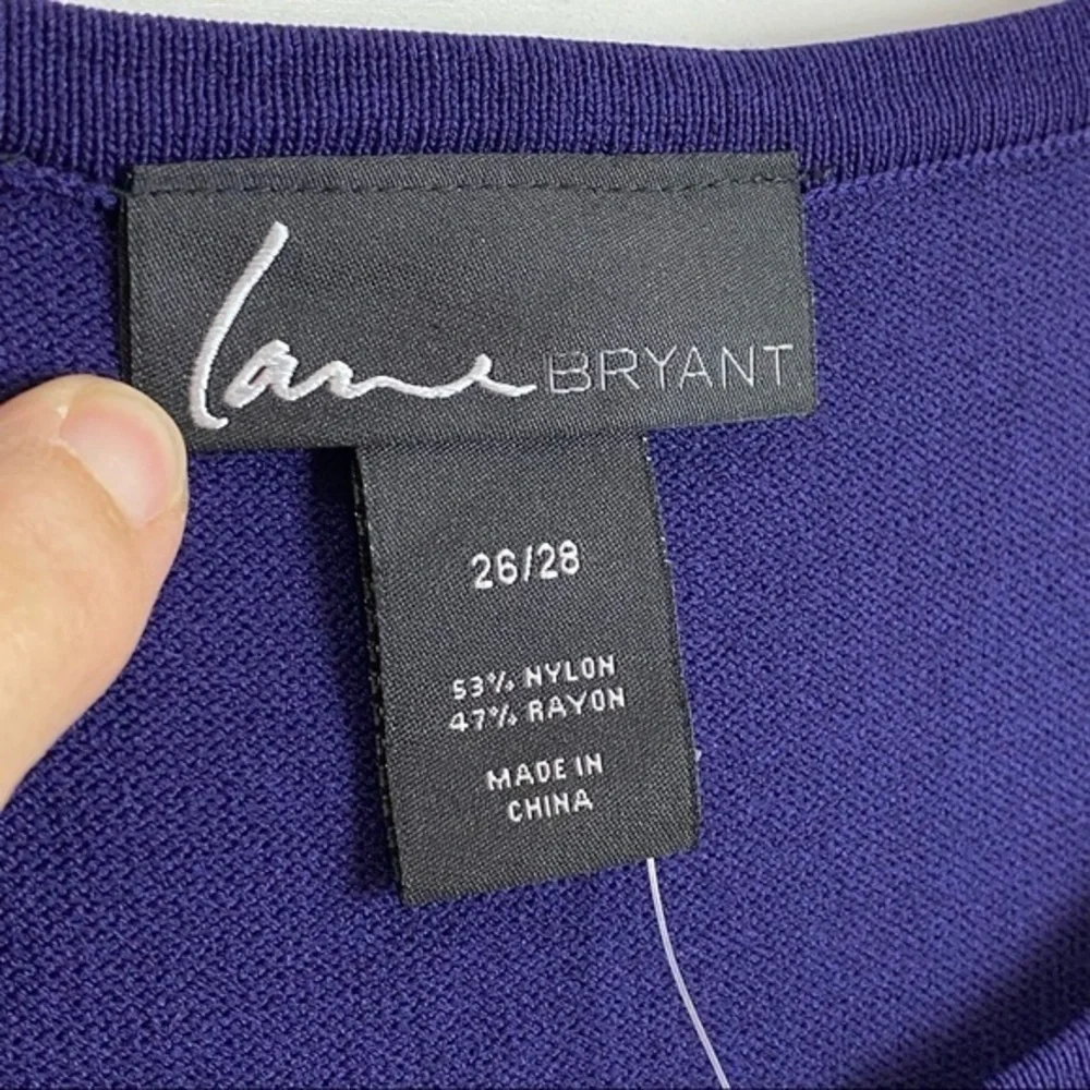 NEW Lane Bryant‎ 26/28 knit cutout dress